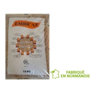 GRANULÉS DE BOIS EMBR’AZ (PALETTE 68 sacs)